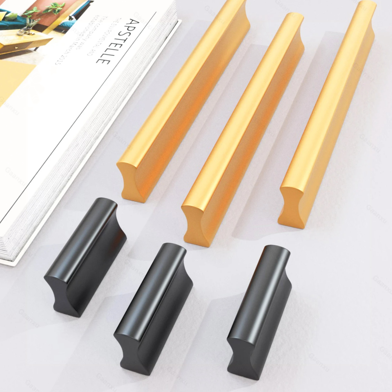 Furniture Rotating Hardware - American Long Cabinet Door Handles 32-800mm