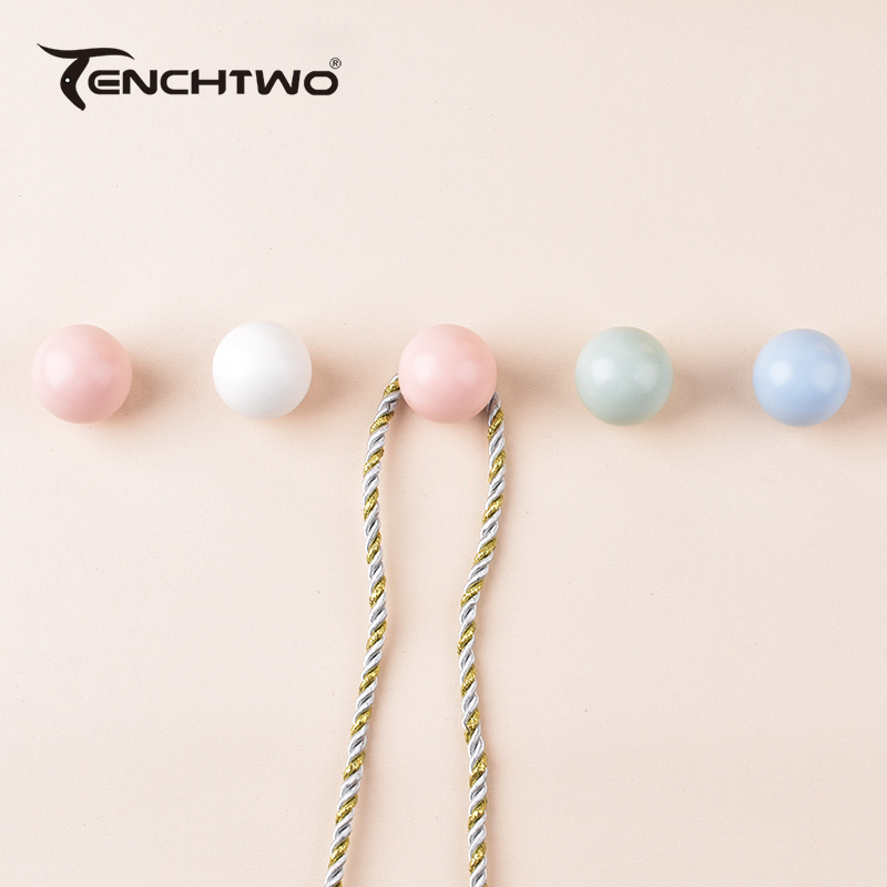 Round Ceramic Hook Clothes Han - Furniture Hardware Parts recensie en prijs