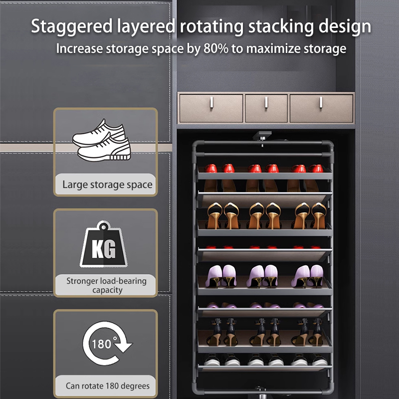 Rotating Shoe Rack 360-Degree  - Furniture Rotating Hardware recensie en prijs