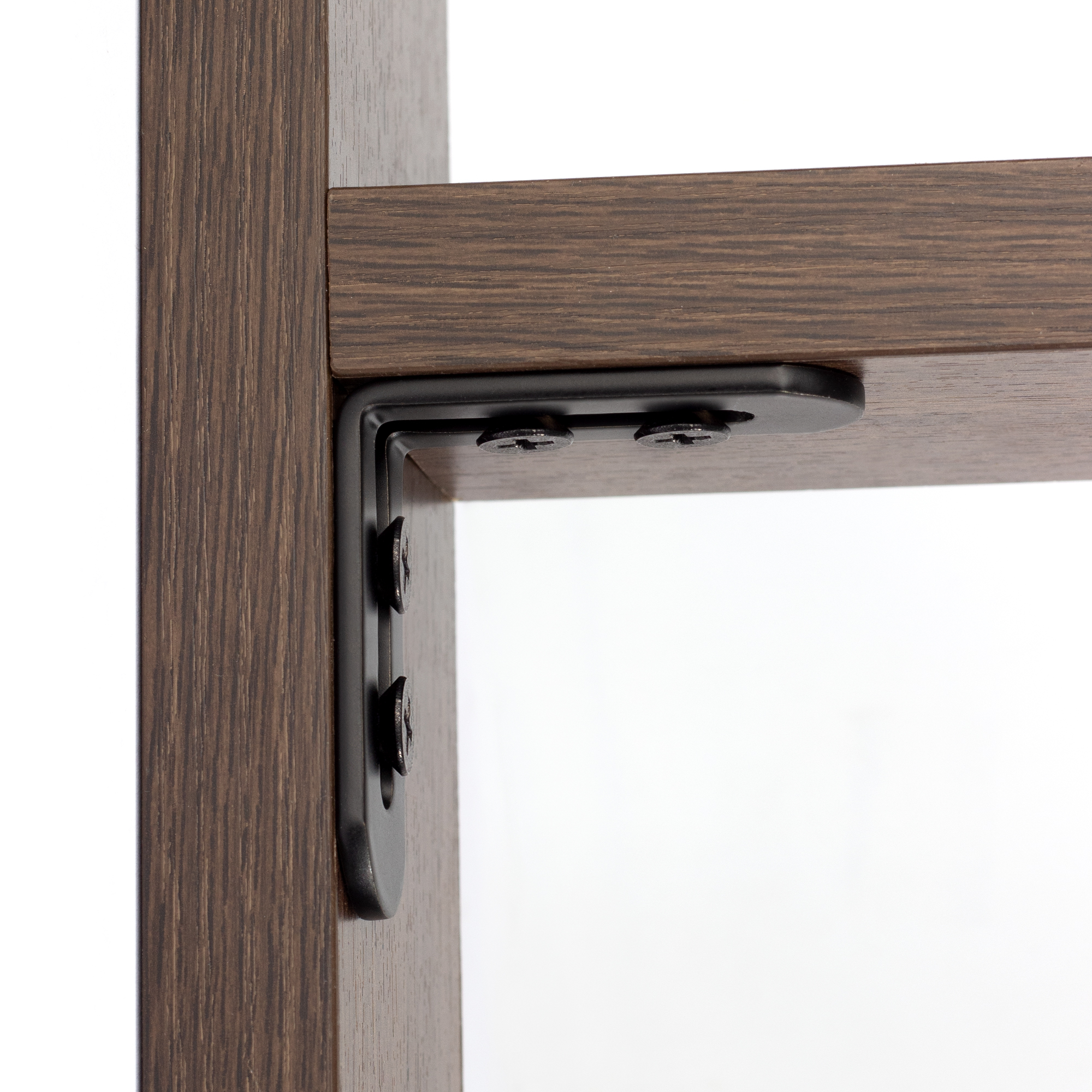2pcs Corner Brackets Stainless - Furniture Hardware Fixing Screws recensie en prijs