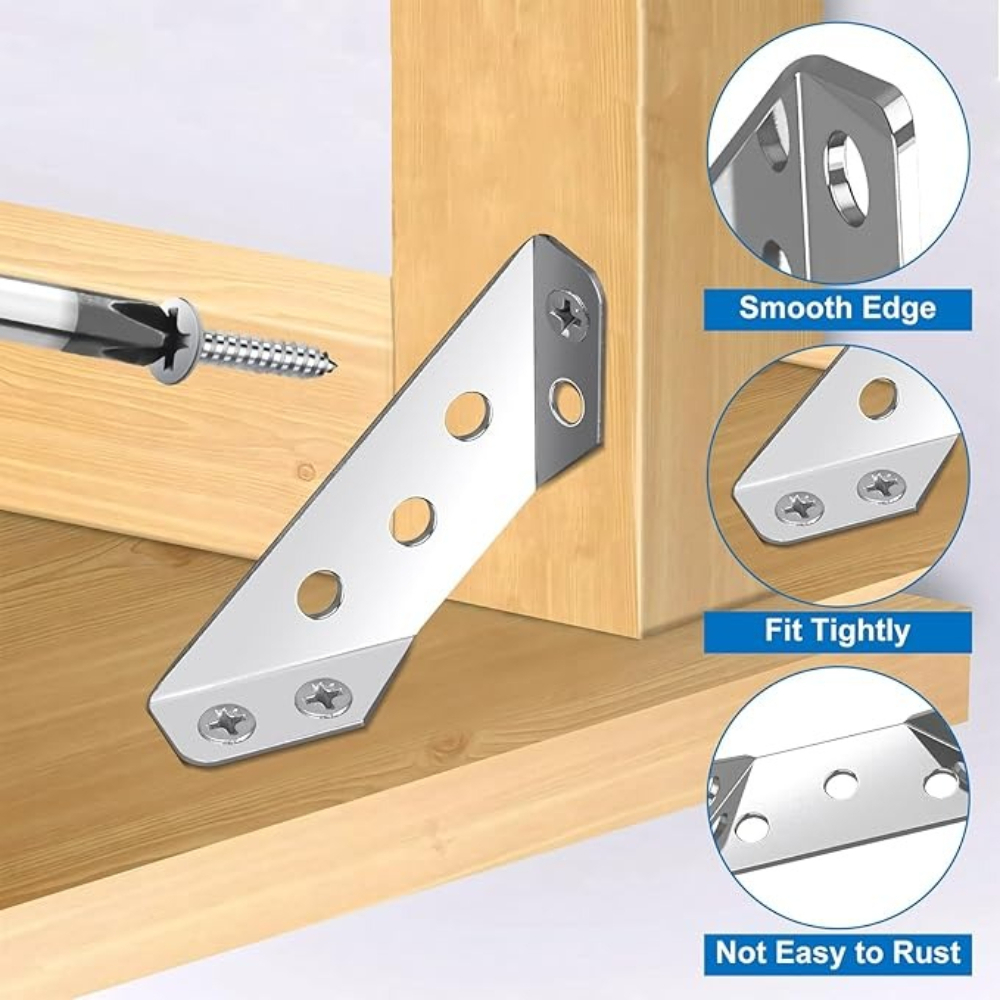 1-120Set Furniture Corner Conn - Furniture Hardware Fixing Screws recensie en prijs