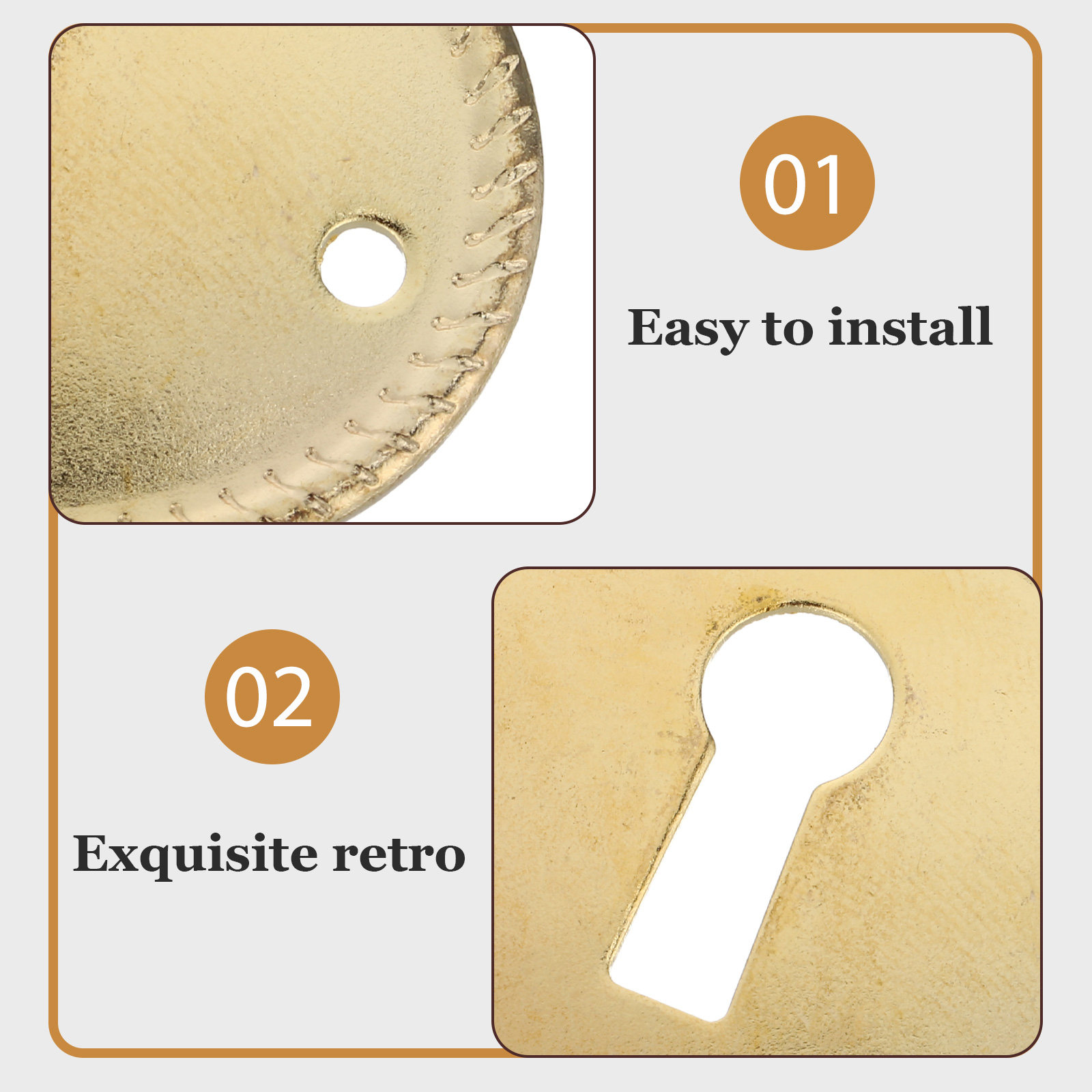20Pcs Vintage Oval Keyhole Cov - Furniture Hardware Parts recensie en prijs