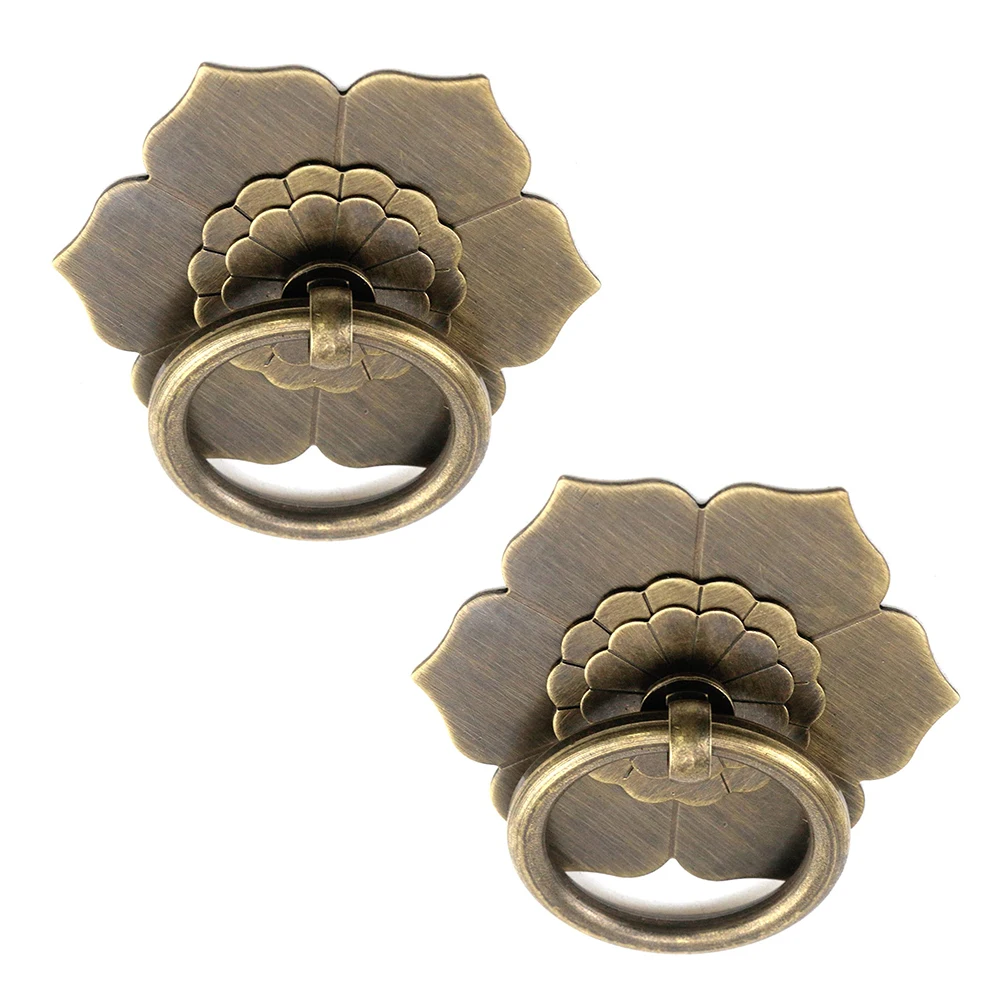 Floral Brass Cabinet Door Knob - Furniture Hardware Drop Pulls recensie en prijs