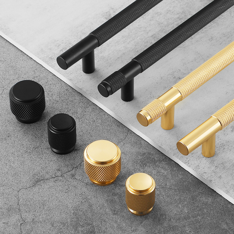 Black Gold Knurled Kitchen Cup - Furniture Rotating Hardware recensie en prijs