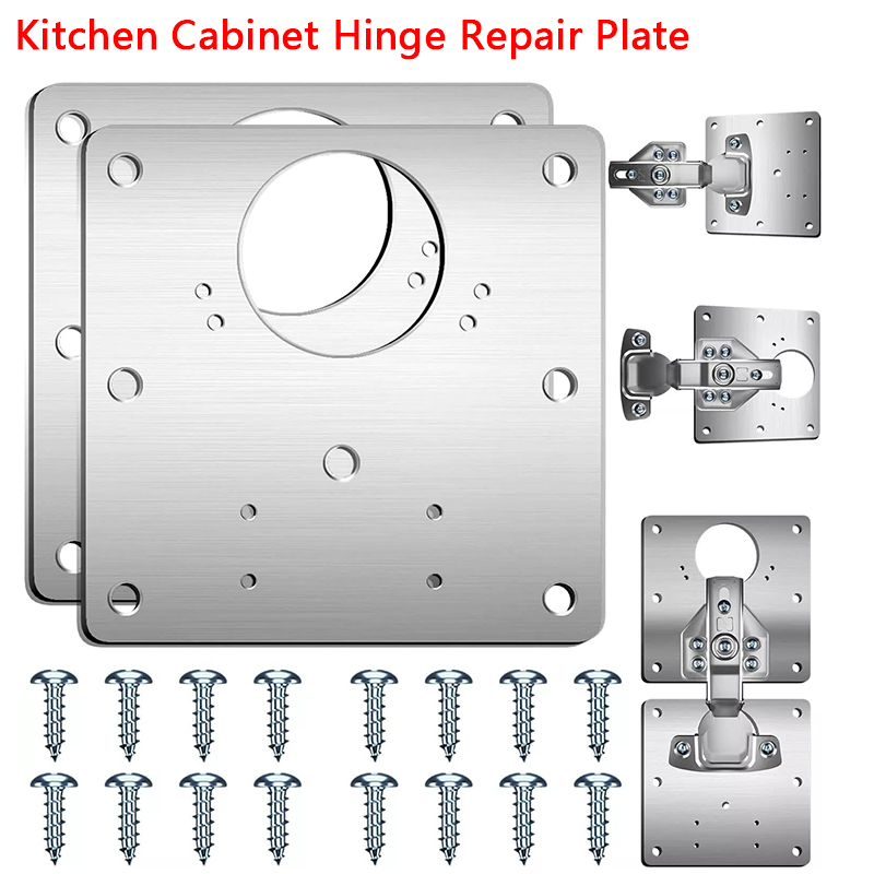 2/10Pcs Sets Hinge Repair Plat - Furniture Hardware Fixing Screws recensie en prijs