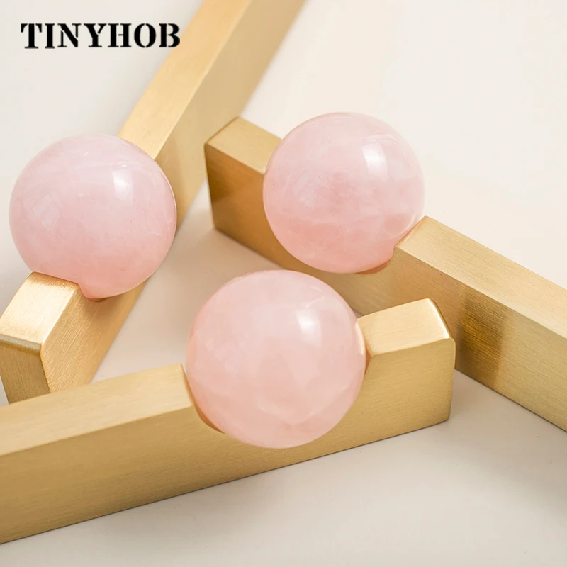 White Crystal Ball+Brass Furni - Furniture Hardware Drop Pulls recensie en prijs