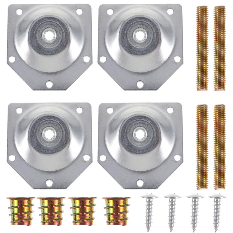 4pcs Angled Legs Fixing Plate  - Furniture Hardware Fixing Screws recensie en prijs