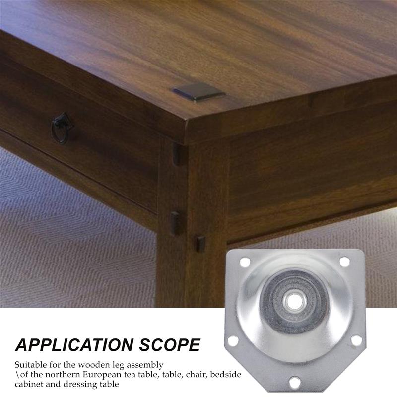 4pcs Angled Legs Fixing Plate  - Furniture Hardware Fixing Screws recensie en prijs