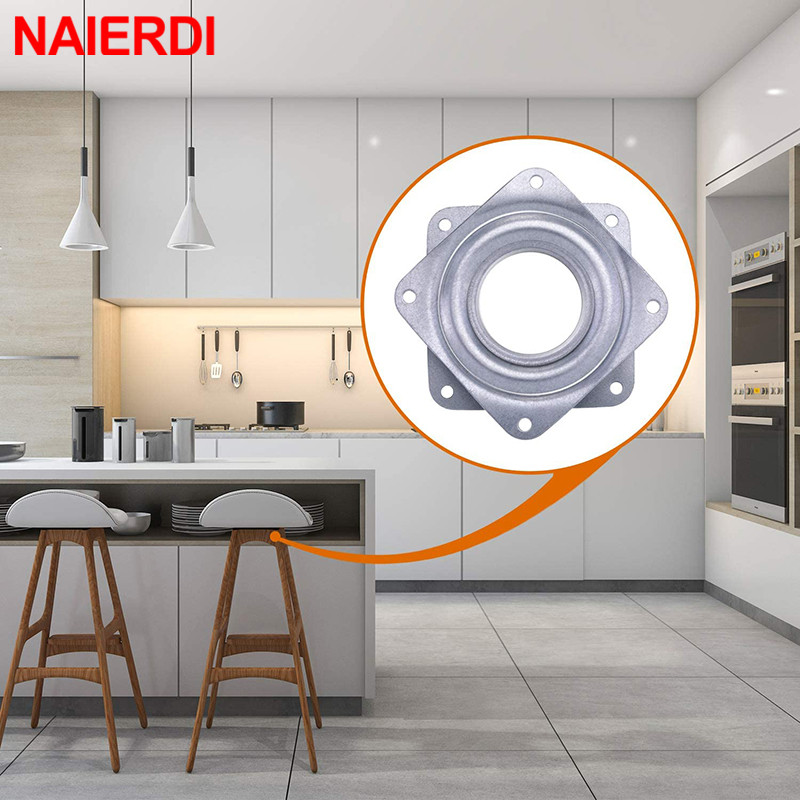 NAIERDI 3 inch Swivel Plates F - Furniture Rotating Hardware recensie en prijs
