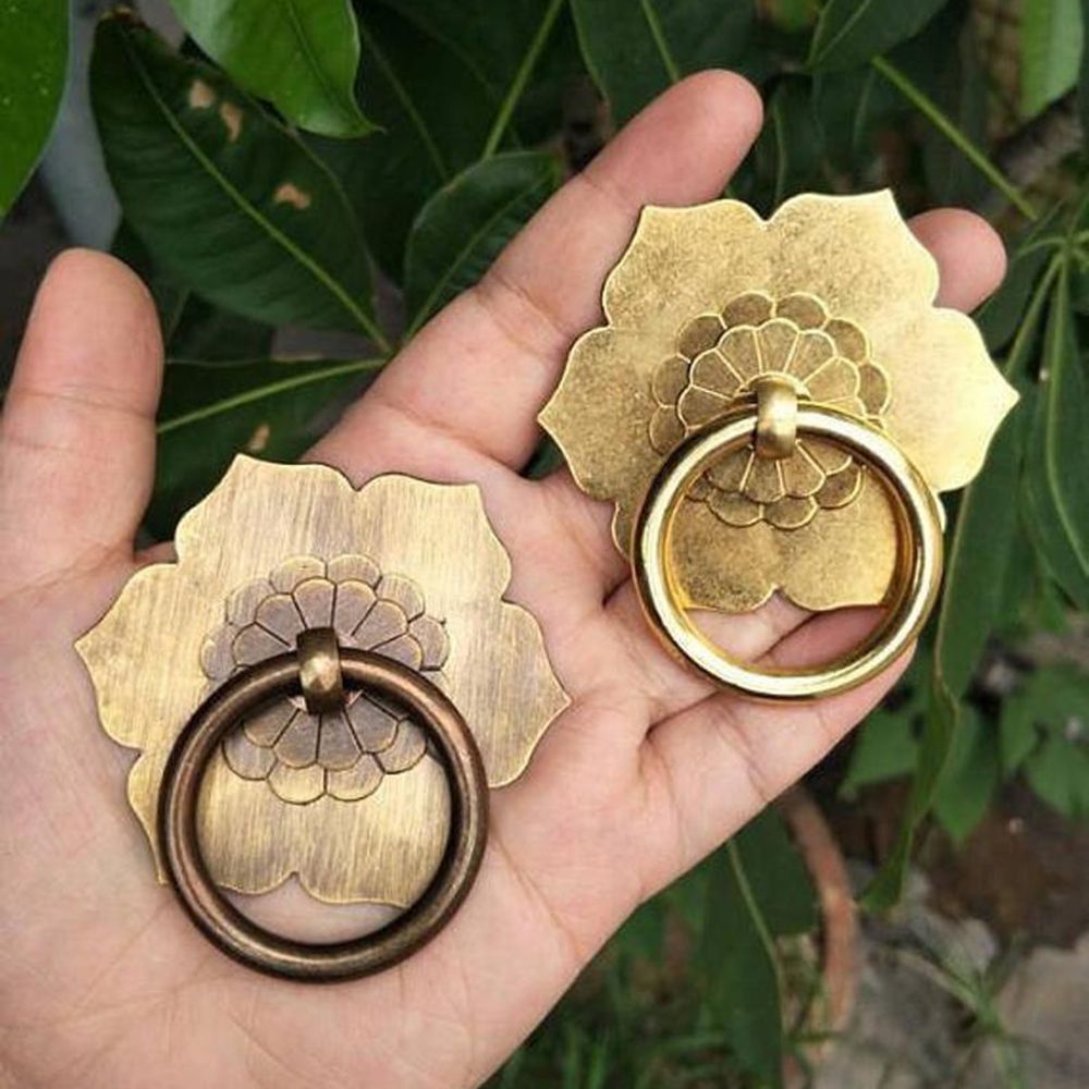 1PC Antique Bronze Brass Drawe - Furniture Hardware Drop Pulls recensie en prijs