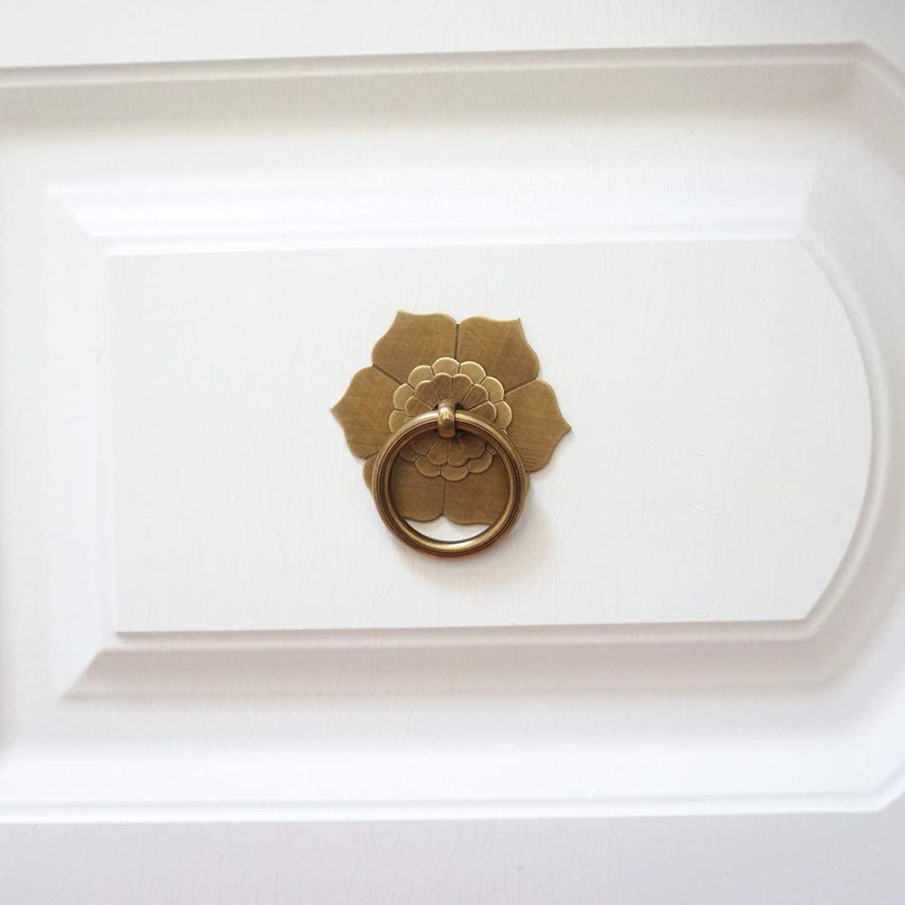 1PC Antique Bronze Brass Drawe - Furniture Hardware Drop Pulls recensie en prijs
