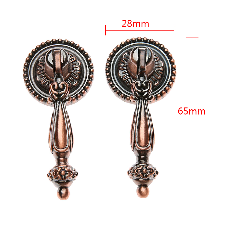 2Pcs Antique Drawer Pull Europ - Furniture Hardware Drop Pulls recensie en prijs