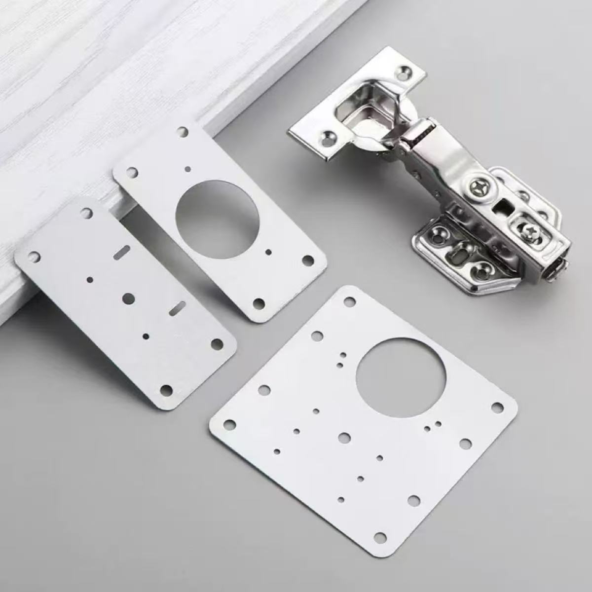 Hinge Repair Plate Kitchen Cab - Furniture Hardware Fixing Screws recensie en prijs