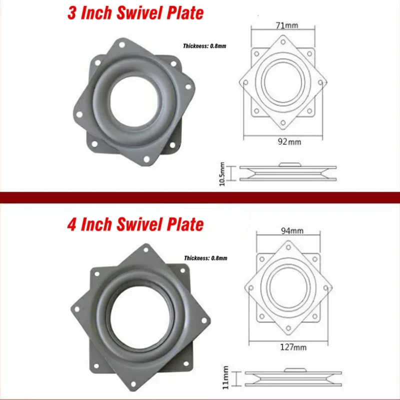 Heavy Duty Lazy Susan Bearing  - Furniture Rotating Hardware recensie en prijs
