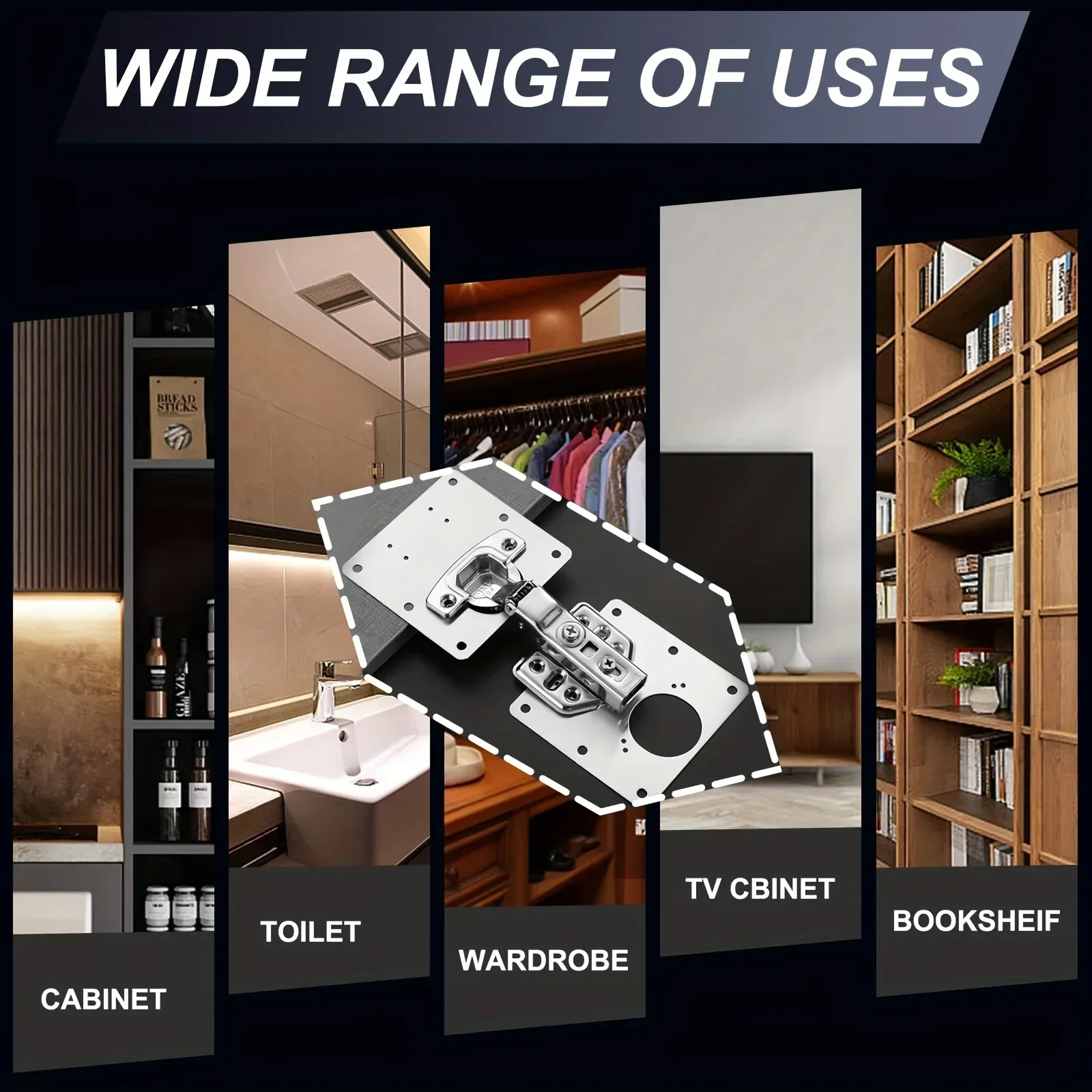 4-piece cabinet hinge repair p - Furniture Hardware Fixing Screws recensie en prijs