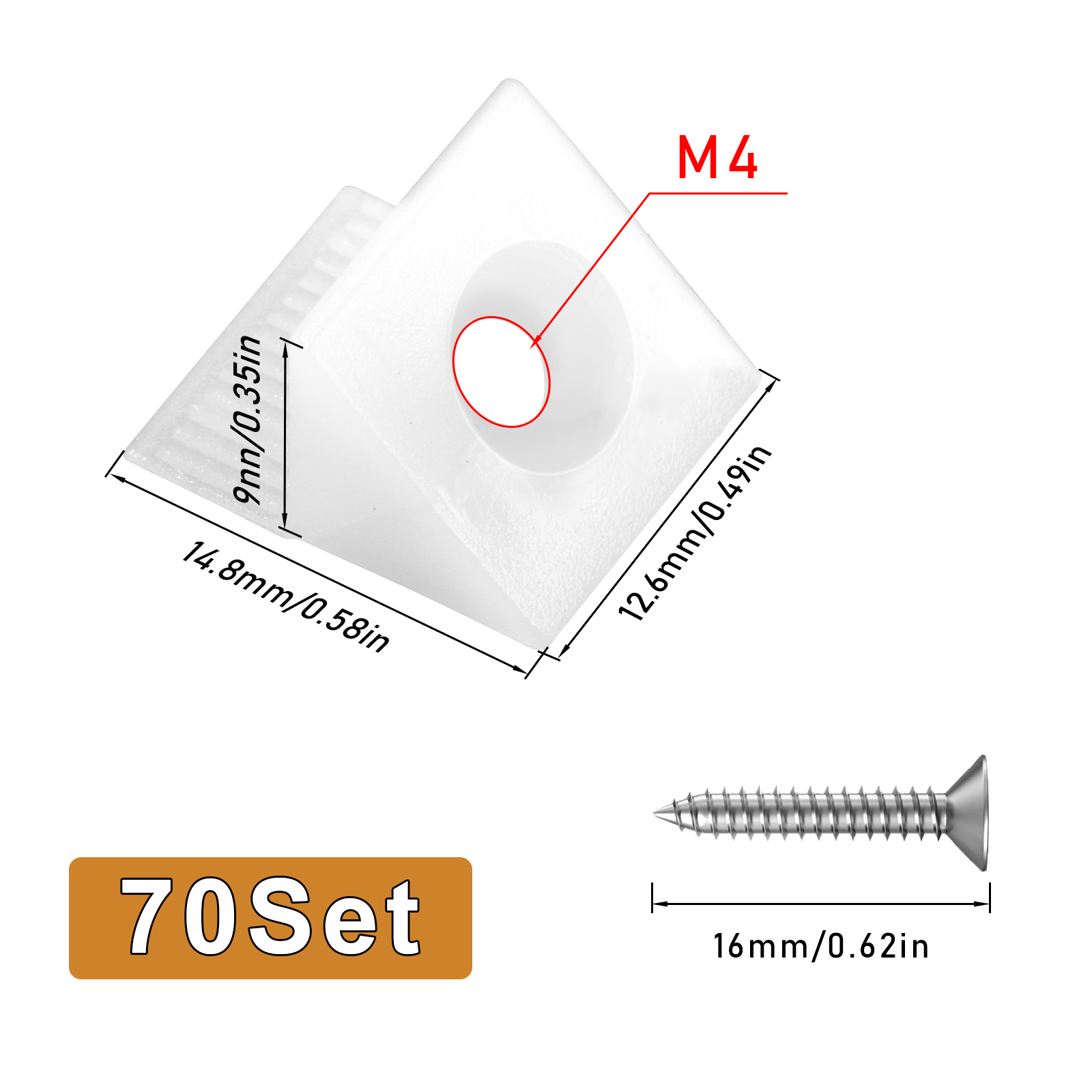 60set Repair Fixing Drawer Che - Furniture Hardware Fixing Screws recensie en prijs